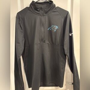 Nike Team Apparel Carolina Panthers Black Dri-Fit Pullover